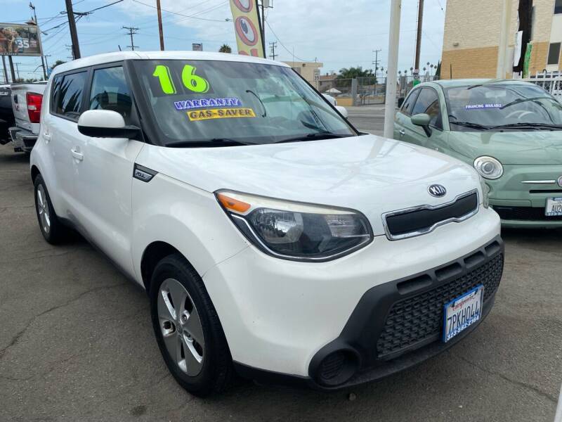 2016 Kia Soul for sale at CAR GENERATION CENTER, INC. in Los Angeles CA