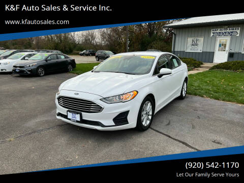 2020 Ford Fusion for sale at K&F Auto Sales & Service Inc. in Jefferson WI