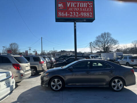 2014 Toyota Camry for sale at Victor's Auto Sales in Greenville SC