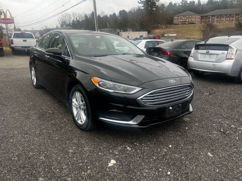 2018 Ford Fusion for sale at J & E AUTOMALL in Pelham NH