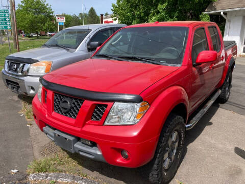2010 Nissan Frontier for sale at ENFIELD STREET AUTO SALES in Enfield CT