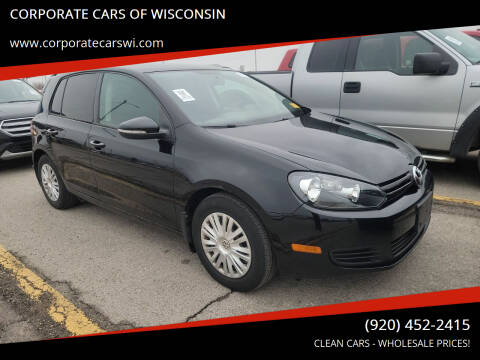 2010 Volkswagen Golf for sale at CORPORATE CARS OF WISCONSIN - DAVES AUTO SALES OF SHEBOYGAN in Sheboygan WI