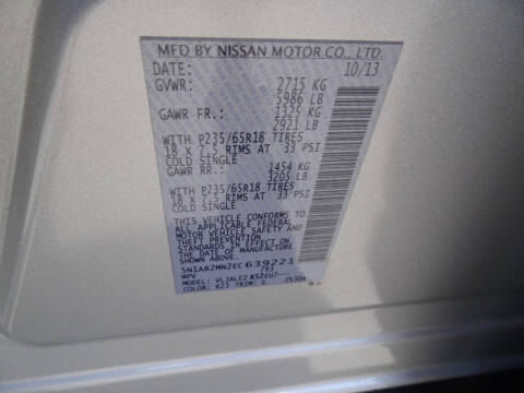 2014 Nissan Pathfinder S