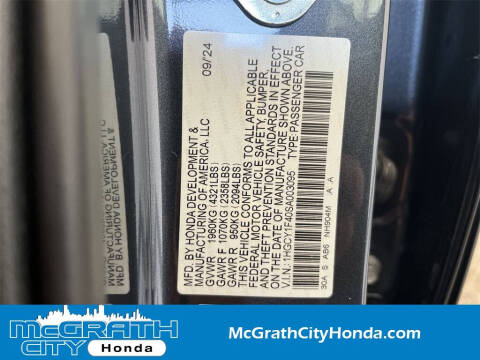 2025 Honda Accord SE