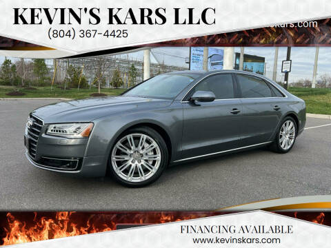 2015 Audi A8 L for sale at Kevin's Kars LLC in Richmond VA