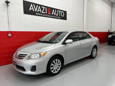 2013 Toyota Corolla for sale at AVAZI AUTO GROUP LLC in Gaithersburg MD