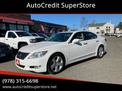 2012 Lexus LS 460 for sale at AutoCredit SuperStore in Lowell MA