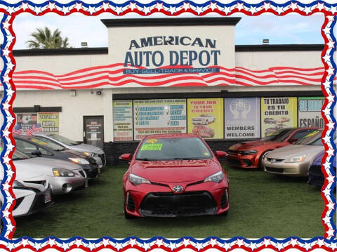 2018 Toyota Corolla for sale at American Auto Depot in Modesto CA