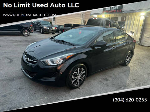 2016 Hyundai Elantra for sale at No Limit Used Auto LLC in Martinsburg WV