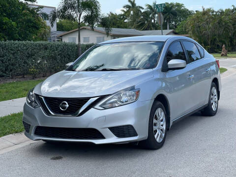 2016 Nissan Sentra for sale at L G AUTO SALES in Boynton Beach FL