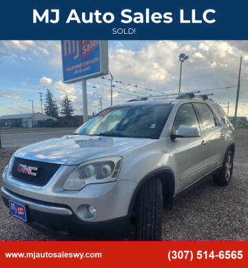 2012 GMC Acadia for sale at MJ Auto Sales LLC in Cheyenne WY