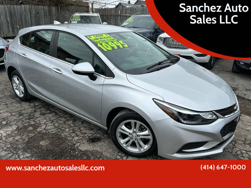 2018 Chevrolet Cruze for sale at Sanchez Auto Sales LLC in Milwaukee WI