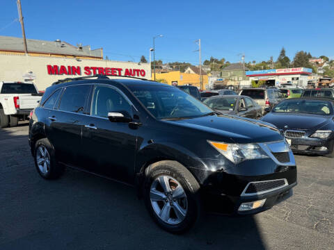 2013 Acura MDX for sale at Main Street Auto in Vallejo CA