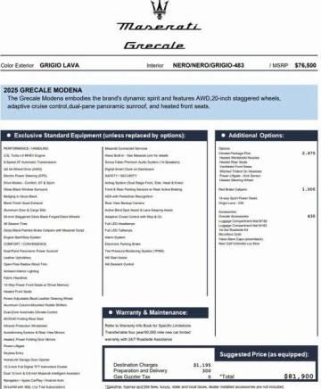 2025 Maserati Grecale Modena