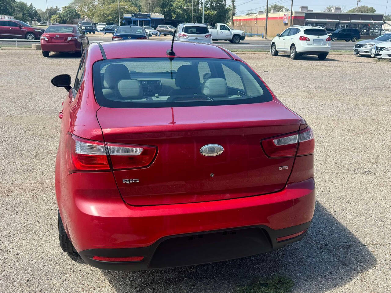 2014 Kia Rio for sale at LEAF AUTO SALE LLC in Lubbock, TX