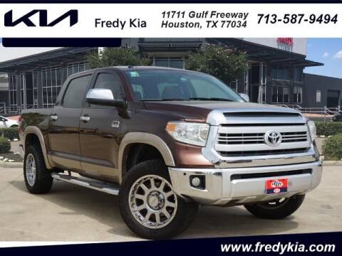 2015 Toyota Tundra for sale at FREDY KIA USED CARS in Houston TX