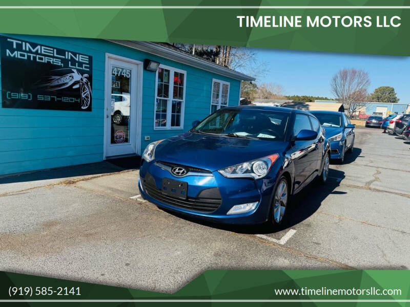 2017 Hyundai Veloster for sale at Timeline Motors LLC in Clayton NC