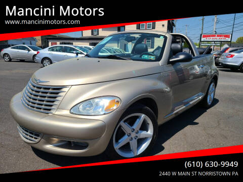 2005 Chrysler PT Cruiser for sale at Mancini Motors in Norristown PA