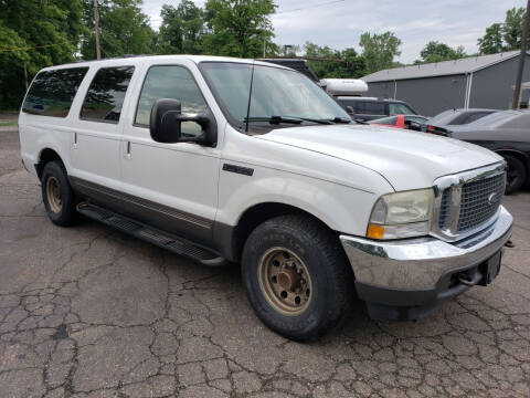 2002 Ford Excursion for sale at MEDINA WHOLESALE LLC in Wadsworth OH