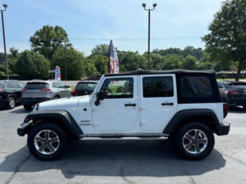 2016 Jeep Wrangler Unlimited for sale at BP Auto Finders in Durham NC