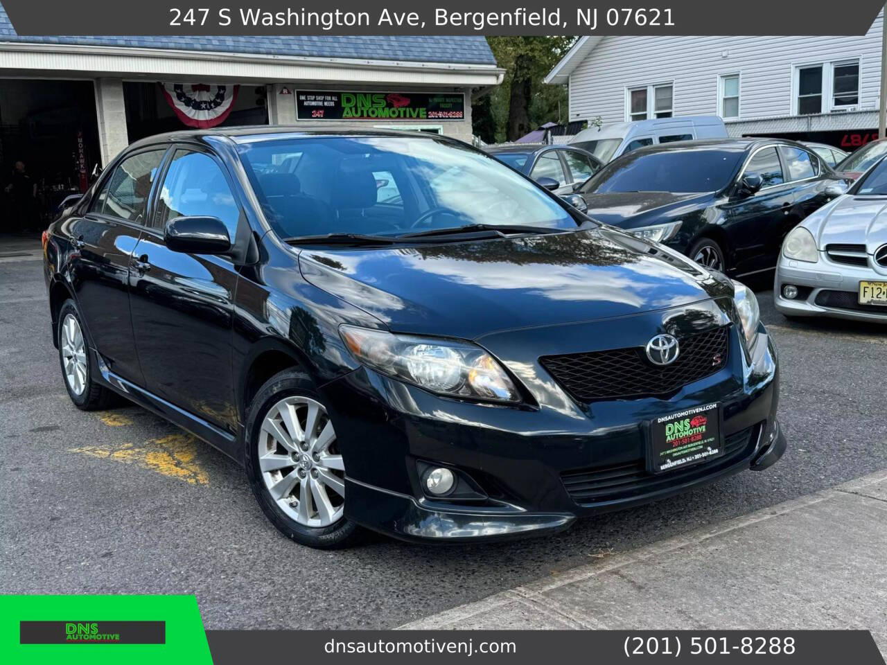 2009 Toyota Corolla for sale at DNS Automotive Inc. in Bergenfield, NJ