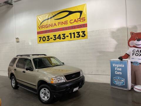 2005 Ford Explorer for sale at Virginia Fine Cars in Chantilly VA