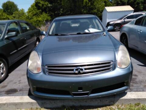 2005 Infiniti G35 for sale at Tri City Auto Mart in Lexington KY
