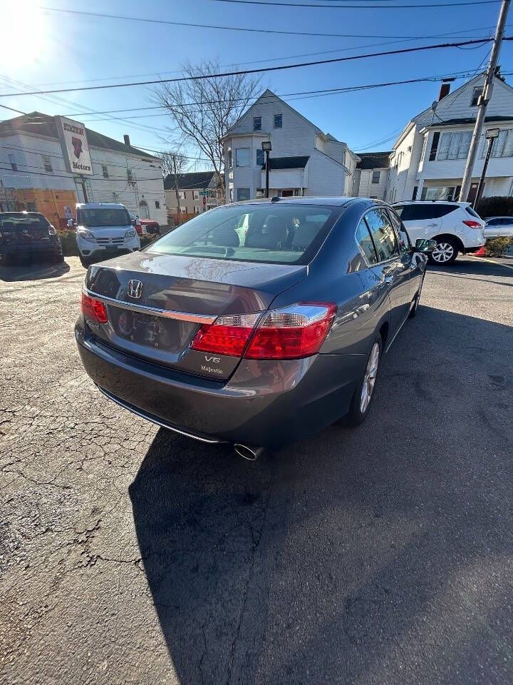 2013 Honda Accord for sale at STATION 7 MOTORS in New Bedford, MA