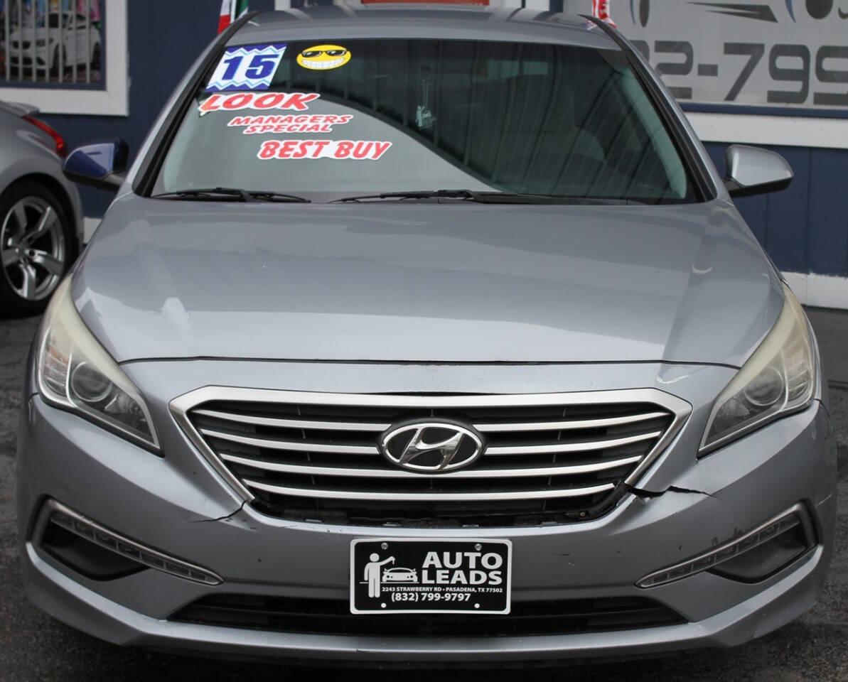 2015 Hyundai SONATA for sale at AUTO LEADS in Pasadena, TX