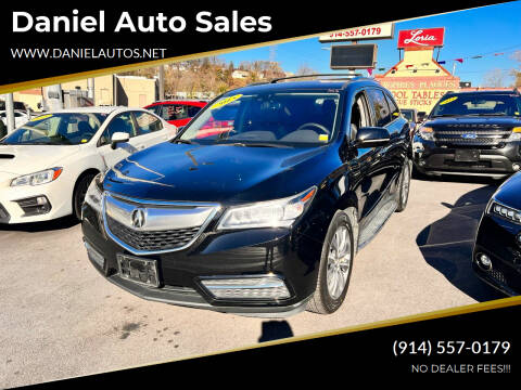2015 Acura MDX for sale at Daniel Auto Sales in Yonkers NY