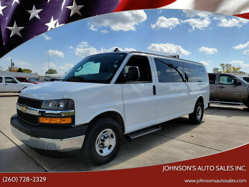 2019 Chevrolet Express Passenger for sale at Johnson's Auto Sales Inc. in Decatur IN