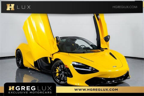 2022 McLaren 720S Spider for sale at HGREG LUX EXCLUSIVE MOTORCARS in Pompano Beach FL