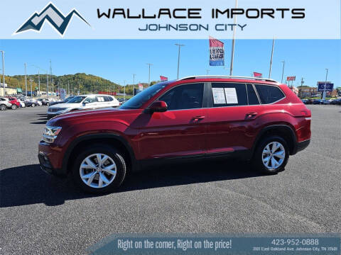 2018 Volkswagen Atlas for sale at WALLACE IMPORTS OF JOHNSON CITY in Johnson City TN