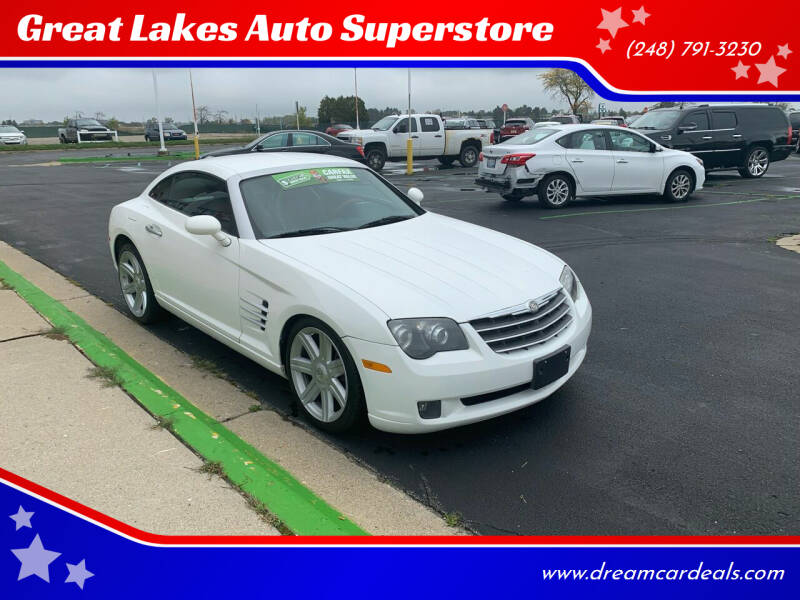 2005 Chrysler Crossfire for sale at Great Lakes Auto Superstore in Waterford Township MI