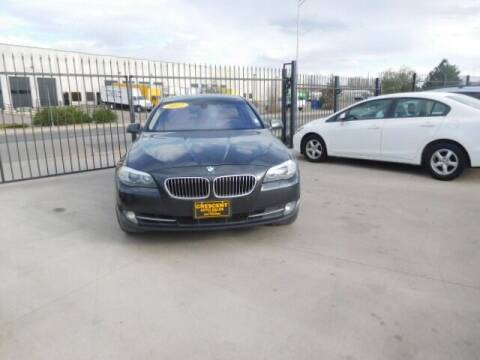 2012 BMW 5 Series for sale at CRESCENT AUTO SALES in Denver CO