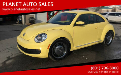 2012 Volkswagen Beetle for sale at PLANET AUTO SALES in Lindon UT