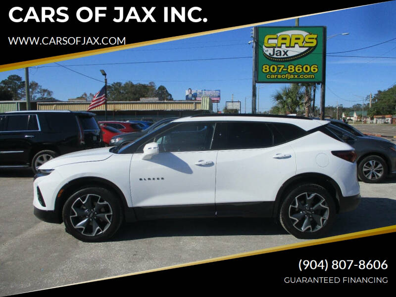 2019 Chevrolet Blazer for sale at CARS OF JAX INC. in Jacksonville FL