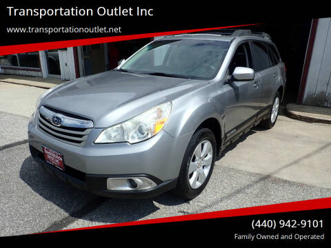 2011 Subaru Outback for sale at Transportation Outlet Inc in Eastlake OH