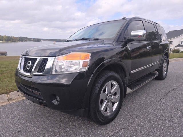 2014 Nissan Armada for sale at Connected Auto Group in Macon, GA