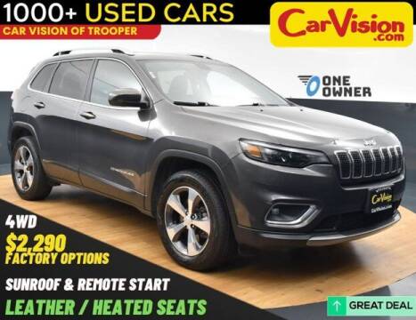 2020 Jeep Cherokee for sale at Car Vision of Trooper in Norristown PA