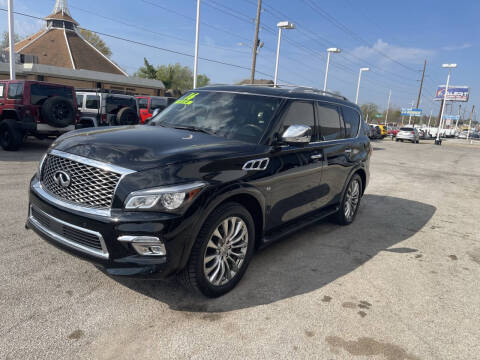 2016 Infiniti QX80 for sale at 2nd Generation Motor Company in Tulsa OK