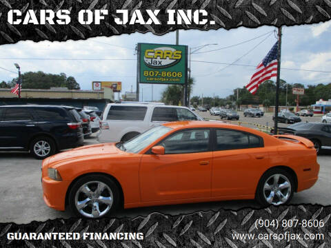 2014 Dodge Charger for sale at CARS OF JAX INC. in Jacksonville FL