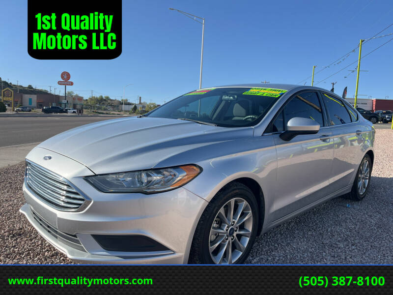 2017 Ford Fusion for sale at 1st Quality Motors LLC in Gallup NM