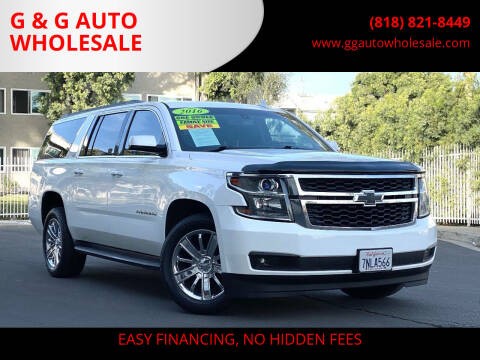 2016 Chevrolet Suburban for sale at G & G AUTO WHOLESALE in North Hollywood CA