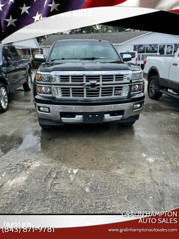 2015 Chevrolet Silverado 1500 for sale at Gralin Hampton Auto Sales in Summerville SC