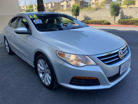 2012 Volkswagen CC for sale at Select Auto Wholesales Inc in Glendora CA