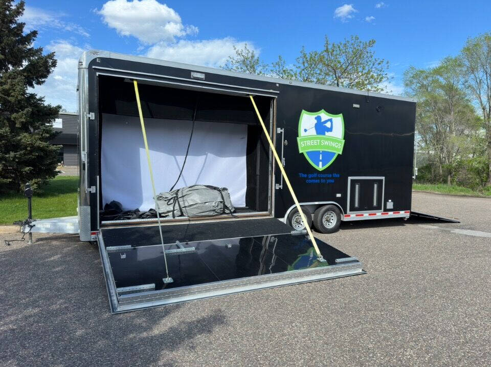 2017 ATC Golf 8.5x28 aluminum trailer for sale at Sales Ramp LLC in Elk River, MN