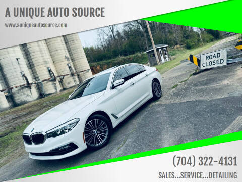 2017 BMW 5 Series for sale at A UNIQUE AUTO SOURCE in Albemarle NC