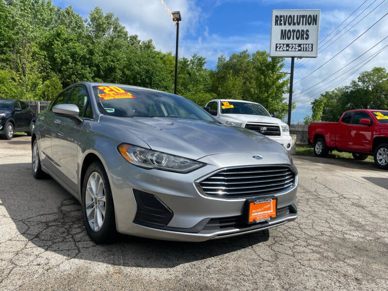 2020 Ford Fusion for sale at REVOLUTION MOTORS LLC in Waukegan IL