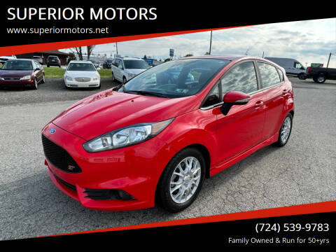 2014 Ford Fiesta for sale at SUPERIOR MOTORS in Latrobe PA